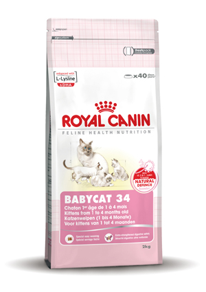 Royal Canin Kattenvoer Babycat 34 - 10 kilo
